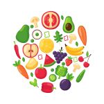 Ensemble de biodéchets comprenant des restes alimentaires et déchets organiques, symbolisant le flux biodéchets géré par IDS Environnement.