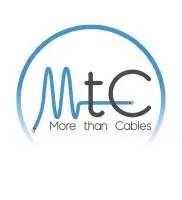 Logo MtC – Maintenance, Travaux et Câblage utilisé dans la section témoignages clients pour illustrer une installation de presse à balle carton