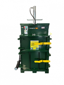 Presse à balle verticale Clean Kompact 31 : compactage manuel de cartons jusqu’à 30 kg