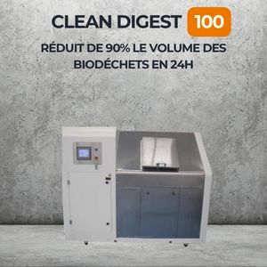 Biodigesteur de 100 Kg réduction de 90% du volume total des biodéchets en 24h IDS ENVIRONNEMENT