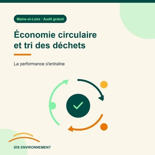 Tri des déchets en entreprise et économie circulaire dans le Maine-et-Loire